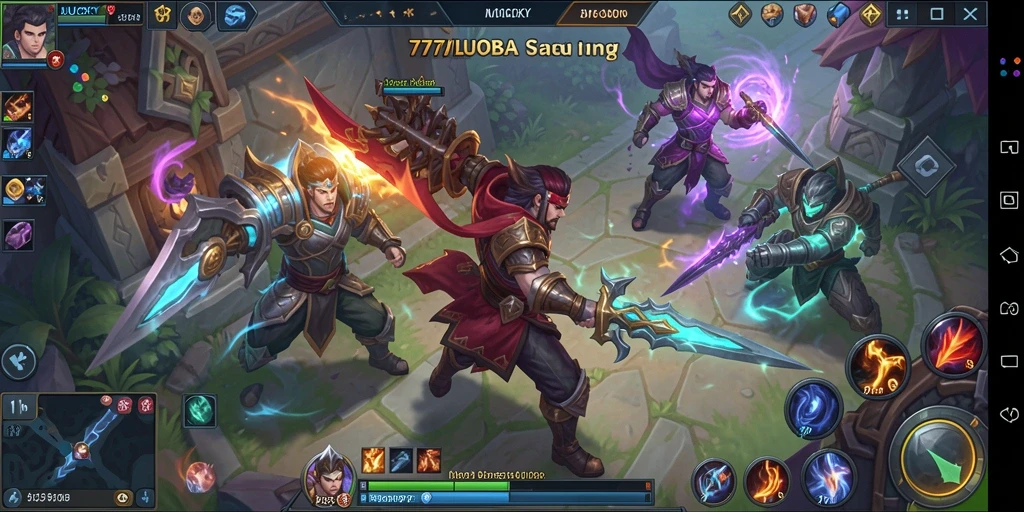 Tampilan menarik dari gameplay seru di 777LUCKY.