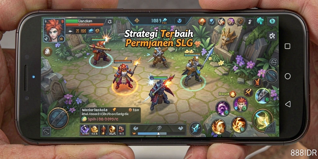 Tangkapan layar permainan 888IDR yang menampilkan aksi strategi yang mendebarkan.