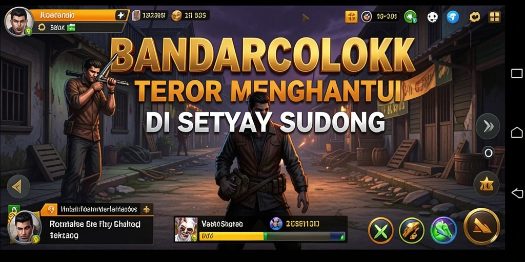 Tampilkan ketegangan dalam gameplay seram BANDARCOLOK.