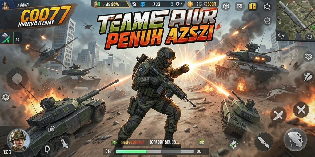 Gameplay menyenangkan dan aksi penuh ketegangan di C0077.