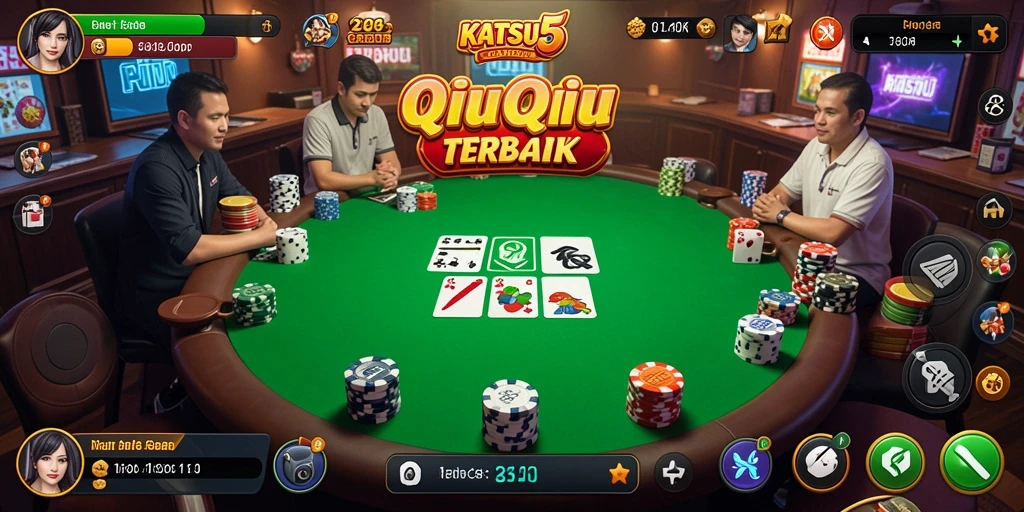 Tampilan gameplay seru dan menantang di KATSU5.