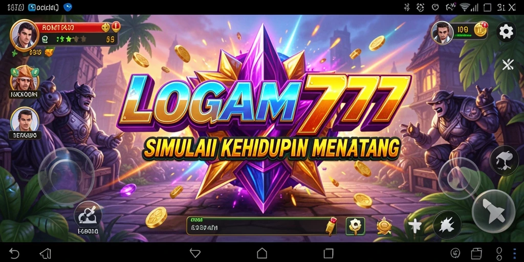 Gameplay LOGAM777 yang menarik dan interaktif.