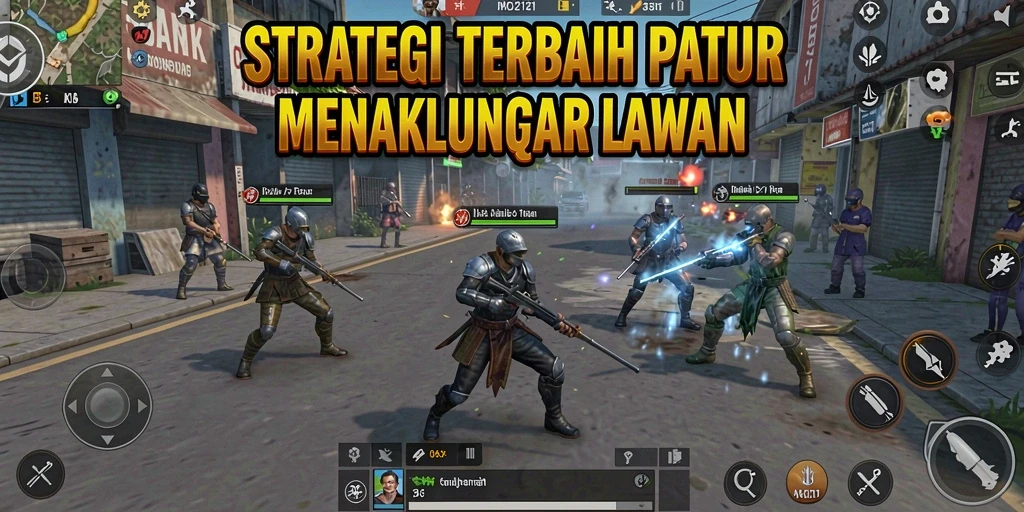 Screenshot MPO2121 menampilkan momen strategis dalam pertempuran yang intens.