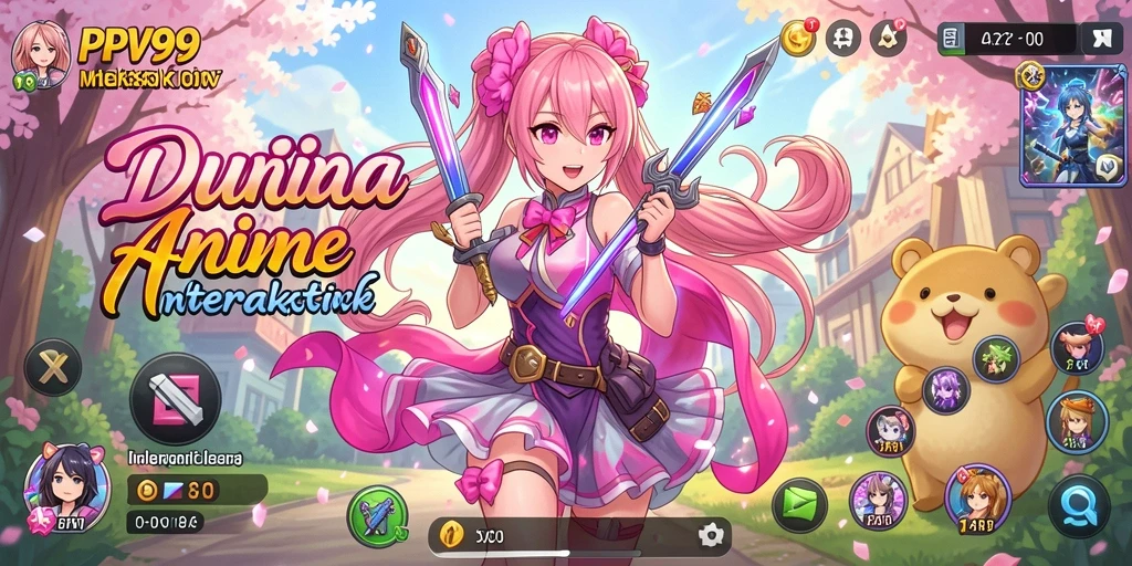 Tampilan gameplay PPV99 yang menarik dan interaktif dalam dunia anime.