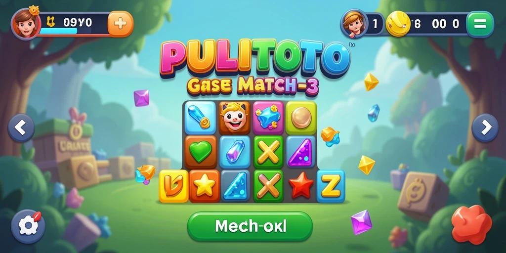 Tampilan gameplay PULITOTO yang menawan dan adiktif.