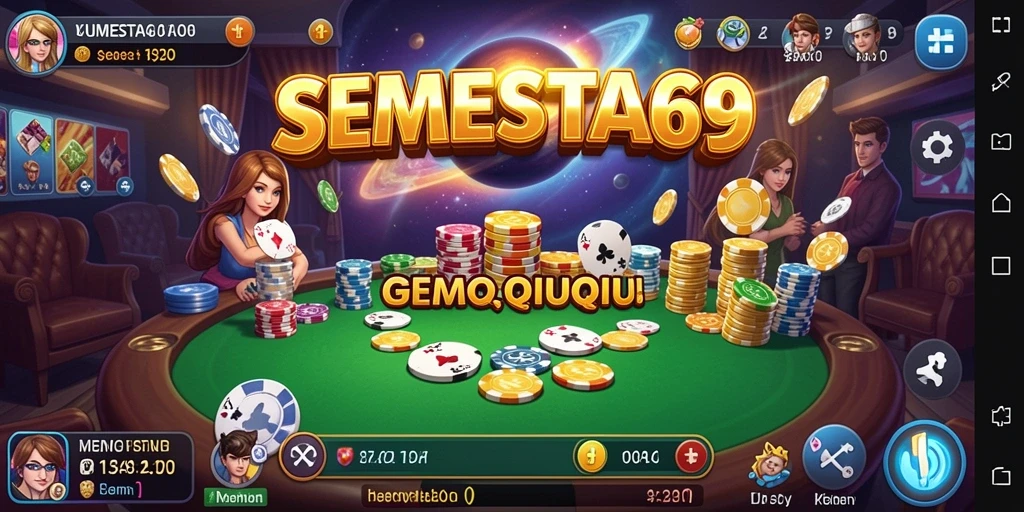 Tampilan gameplay QiuQiu yang memukau di SEMESTA69.