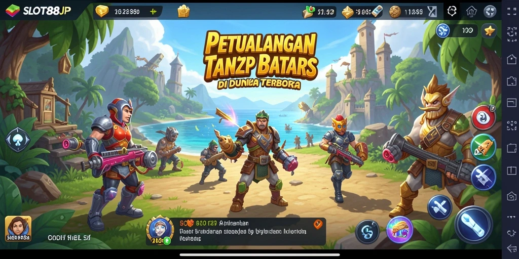 Screenshot gameplay yang menunjukkan dunia Open World yang luas dan interaktif.