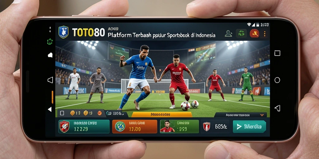 Tampilan gameplay menarik dari aplikasi Sportsbook TOTO80.