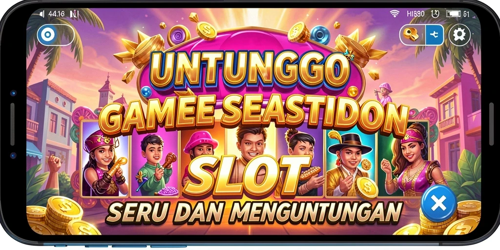 Screenshot gameplay UNTUNGGO menampilkan pengalaman bermain Slot yang mengasyikkan.