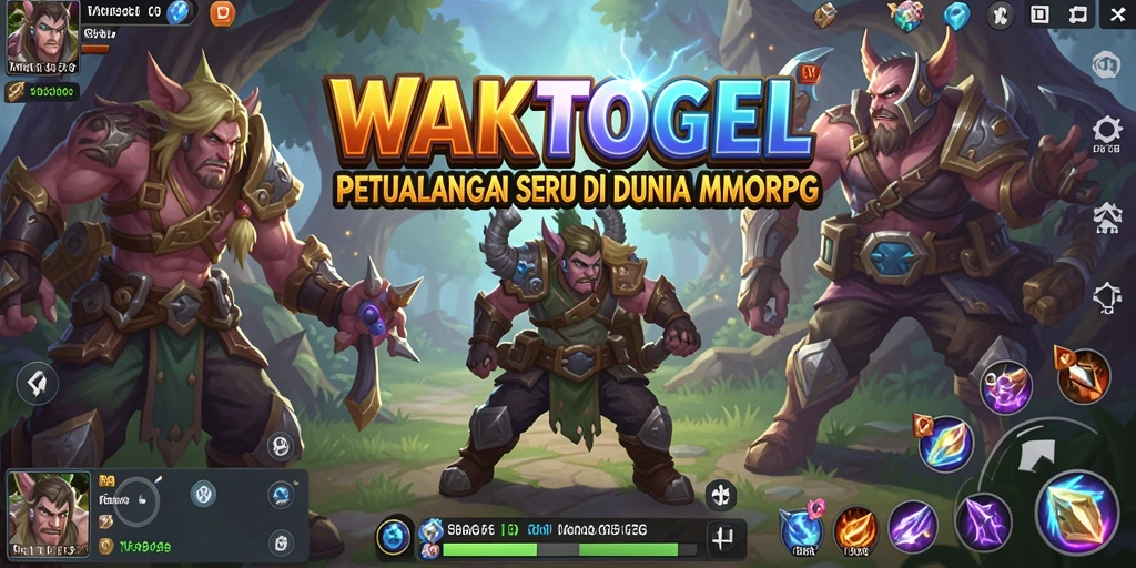 Screenshot WAKTOGEL menampilkan aksi seru dalam gameplay MMORPG.